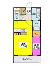 RAY GRAYD shinonomeの間取り画像