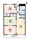 プリムヴェールの間取り画像