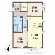 カーサさくらの間取り画像