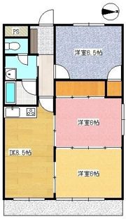 シャトー中曽根の間取り画像
