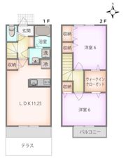 町田タウンハウスの間取り画像