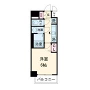 プレサンス海老江ジャルダンの間取り画像