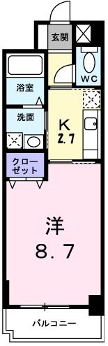 カレントスクエアの間取り画像