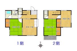 シャトー津田の間取り画像
