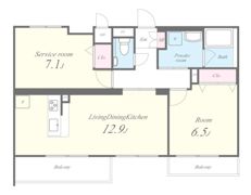 エストリュエルの間取り画像