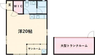 ボニートロッサⅠの間取り画像