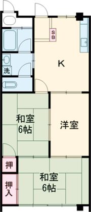 春日第二ビルの間取り画像