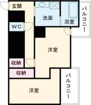房尾本店三篠ビルの間取り画像