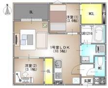 仮称）REGALEST 広瀬町の間取り画像