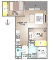 仮称）REGALEST 広瀬町の間取り画像