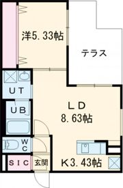 PRESCELTO北栄(プレシェルト北栄)の間取り画像