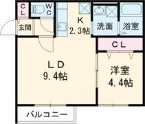 ami本町(エーエムアイ本町)の間取り画像