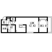 ティンガーラ須ヶ口 WESTの間取り画像