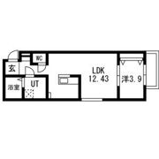 ティンガーラ須ヶ口 WESTの間取り画像