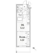 市谷鷹匠町レジデンスの間取り画像