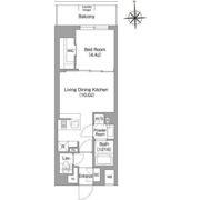 コンフォリア・リヴ大森西の間取り画像