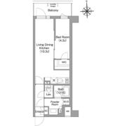 コンフォリア・リヴ大森西の間取り画像