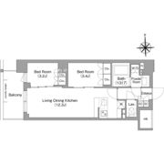 コンフォリア・リヴ大森西の間取り画像