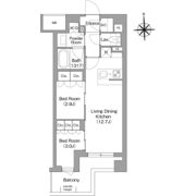 コンフォリア・リヴ大森西の間取り画像