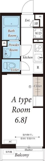 リブリ・fiftyの間取り画像