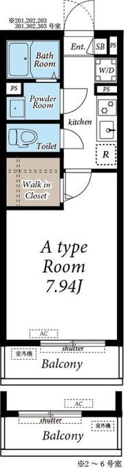 リブリ・辰佳・中富町の間取り画像