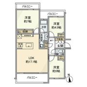 バースシティ大田中央の間取り画像
