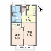 フォワード松本IIの間取り画像