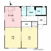 ロイヤルコート・ニシムラの間取り画像