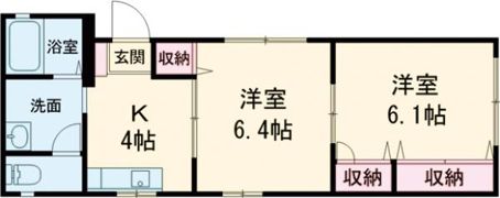 シルクハイツの間取り画像