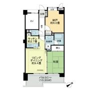 ライオンズマンション小平美園町の間取り画像