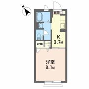 北上ステーション・アベニュー Cの間取り画像