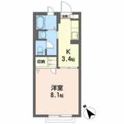 北上ステーション・アベニュー Dの間取り画像