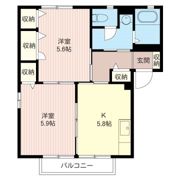 アルタイルAの間取り画像