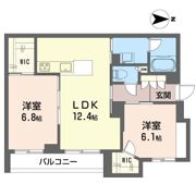 グランディールIIの間取り画像