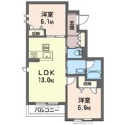 ラ・フレーズ弐番館の間取り画像