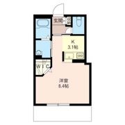 マストライフ川崎平間Bの間取り画像