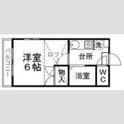 パレス桜ケ丘の間取り画像