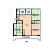 赤羽ハイツ2号棟の間取り画像