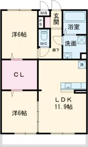 Royal Jist GRANDEの間取り画像