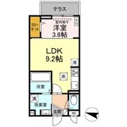 E-comfort Flatの間取り画像