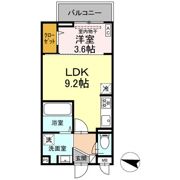 E-comfort Flatの間取り画像