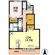 ブランズコートの間取り画像