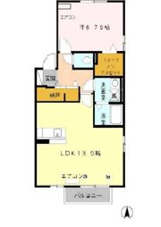 ブルームコートⅡの間取り画像