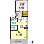 エミナール野間の間取り画像