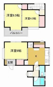 ハウスアイボリッシュの間取り画像