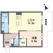 南丸之内 ShaMaison Hillsの間取り画像