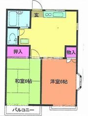 メゾンシェルブールの間取り画像