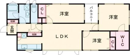 K’sプレジオの間取り画像