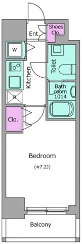 レジディア本厚木の間取り画像