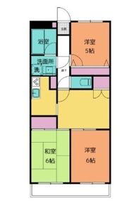 ダイアパレス深谷第二の間取り画像